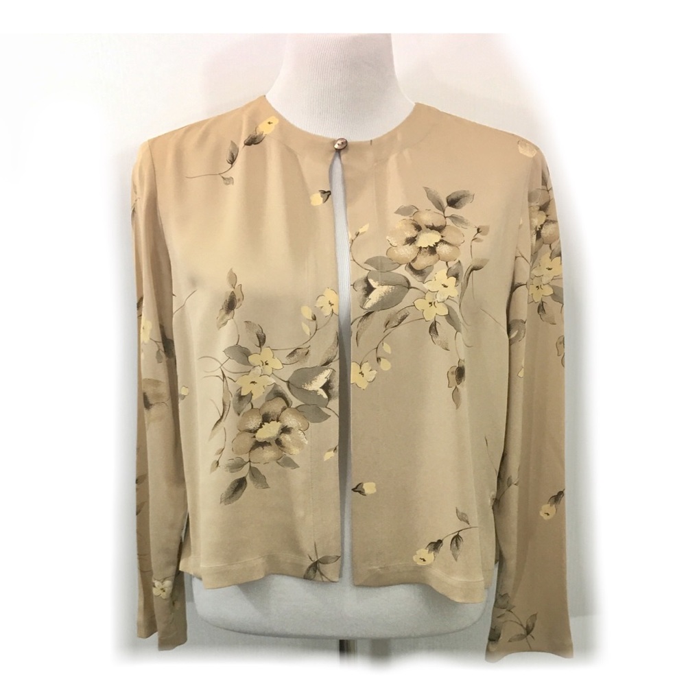 Moda Seta 100% Silk lightweight jacket